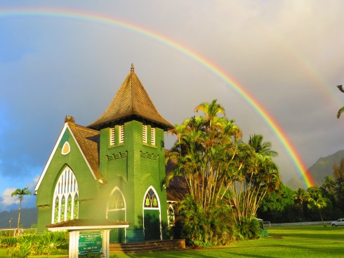 Beautiful church in Hanalei
